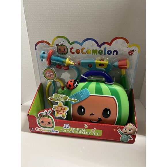 Cocomelon Musical Checkup Case, Plays Doctor Checkup Song New - Picture 1 of 3